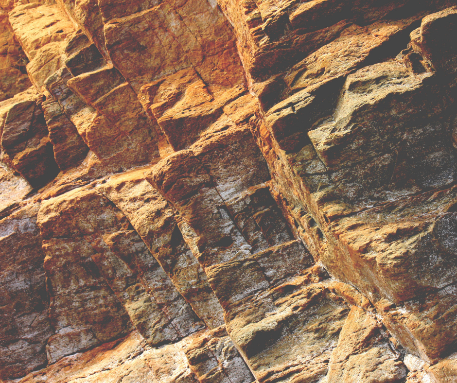 Stone in a quarry.