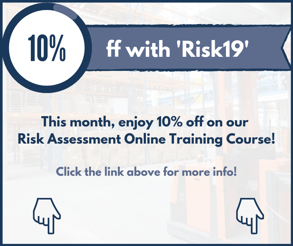 10% Off Risk Assessment Online Training Course.