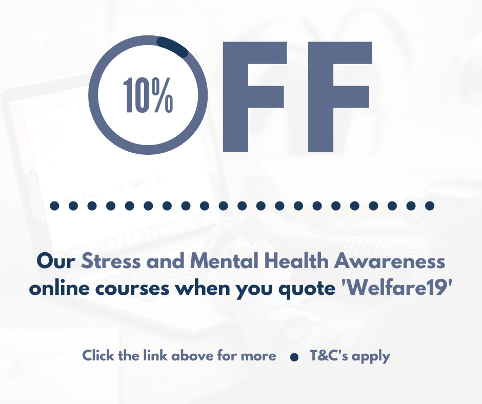 10% Off Stress and Mental Health Awareness Courses