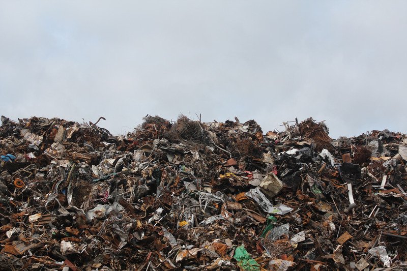 A pile of waste.