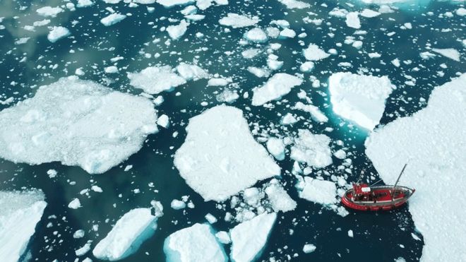 Ice loss in Greenland