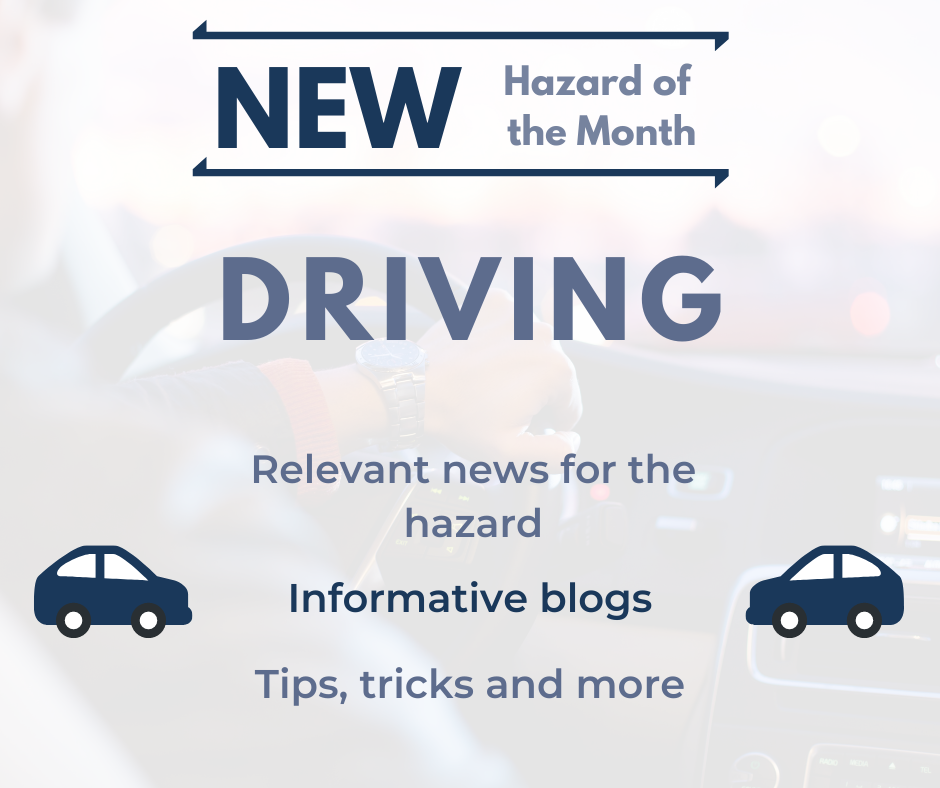 New Hazard of the Month for November: Driving