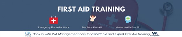 first aid training infographic