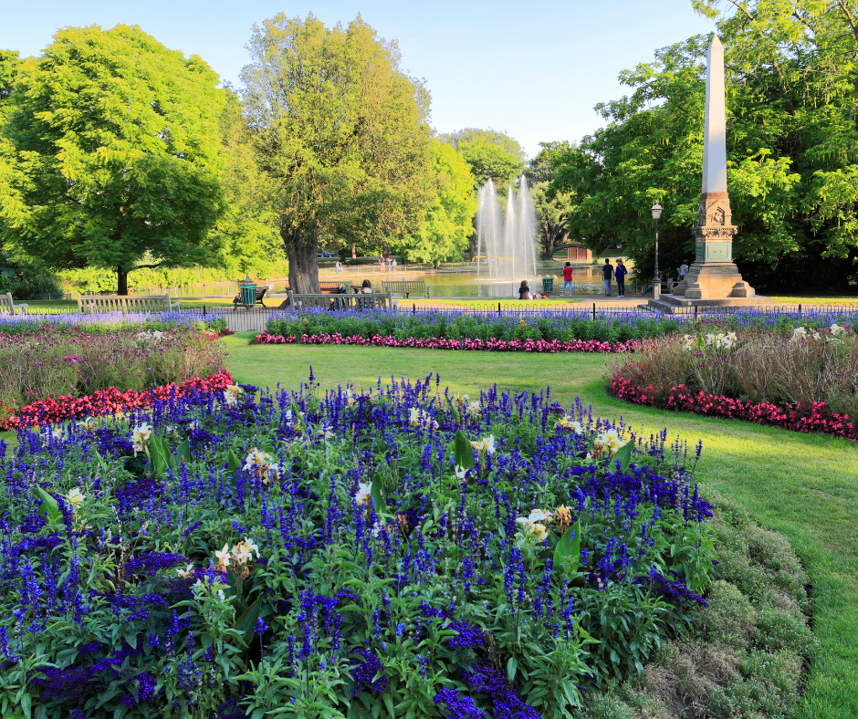 Jephson Gardens in Leamington Spa
