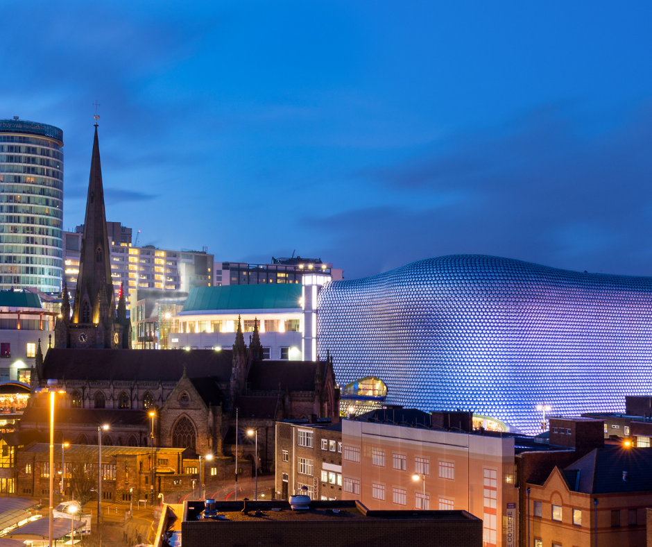 Cityscape of birmingham