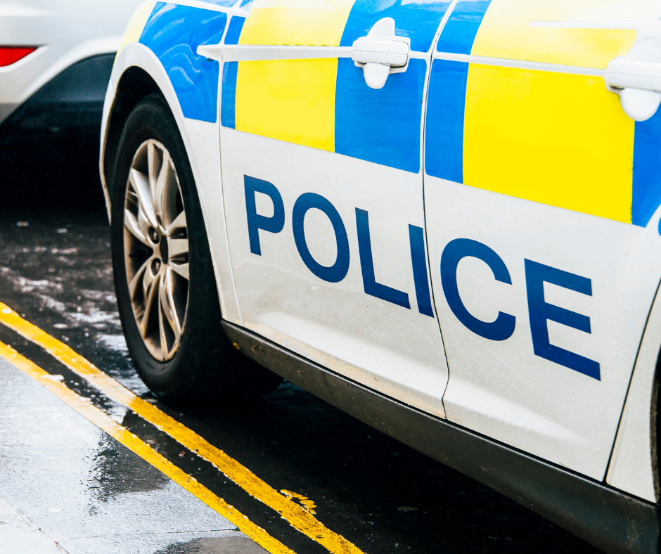 police car