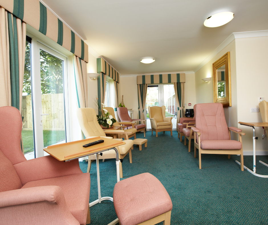 Interior of a care home