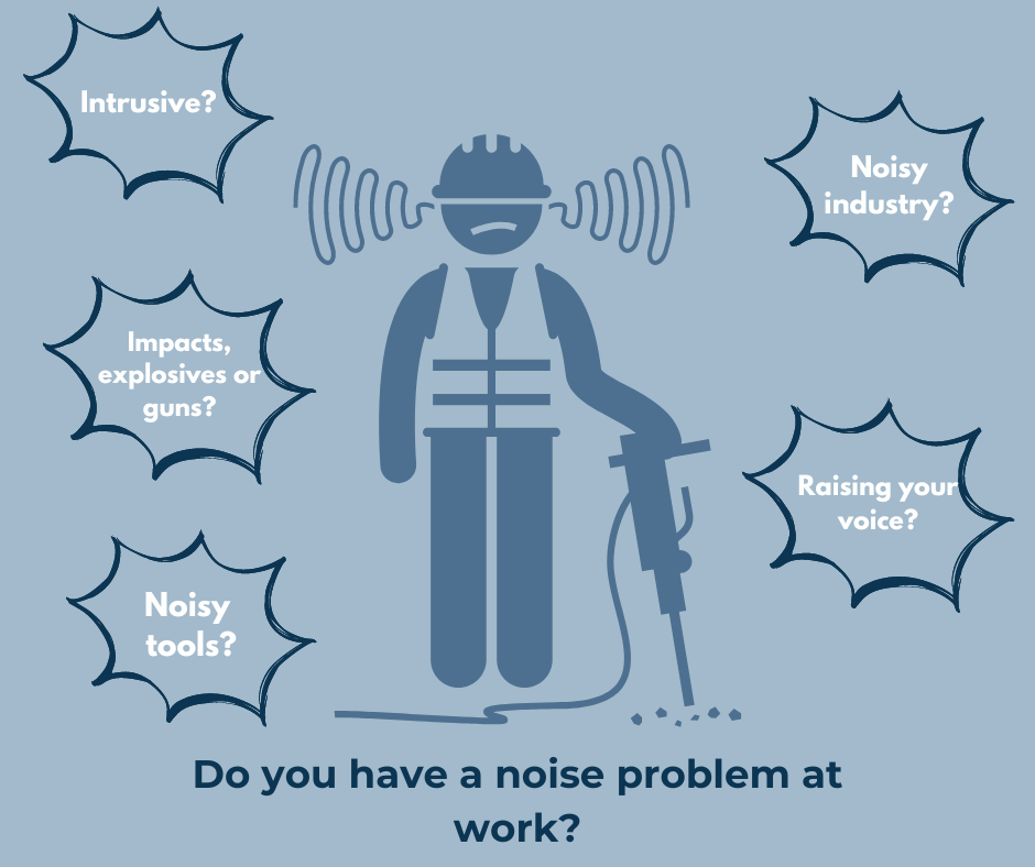 Infographic summarising how to identify if you have a noise problem