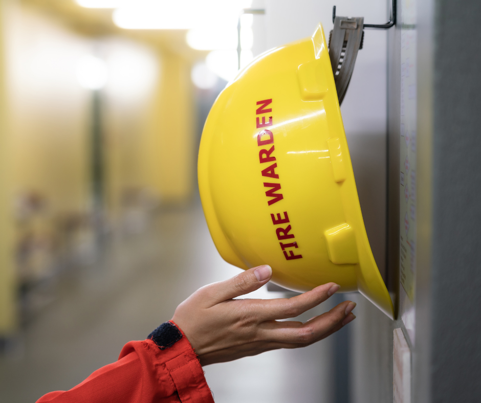 fire warden helmet