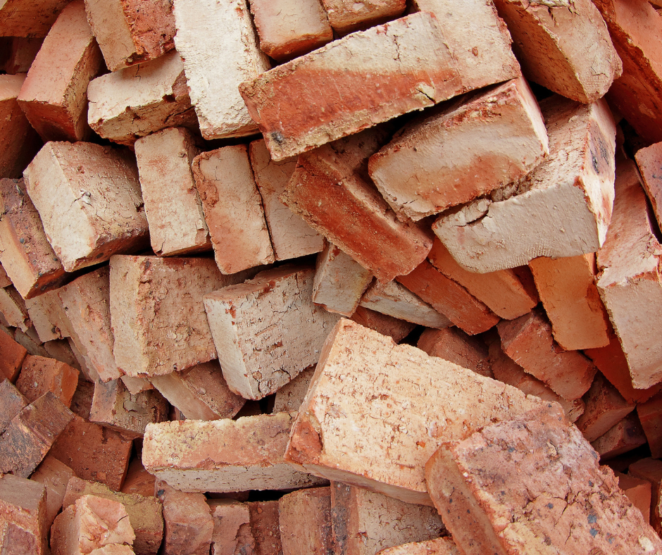 Pile of bricks