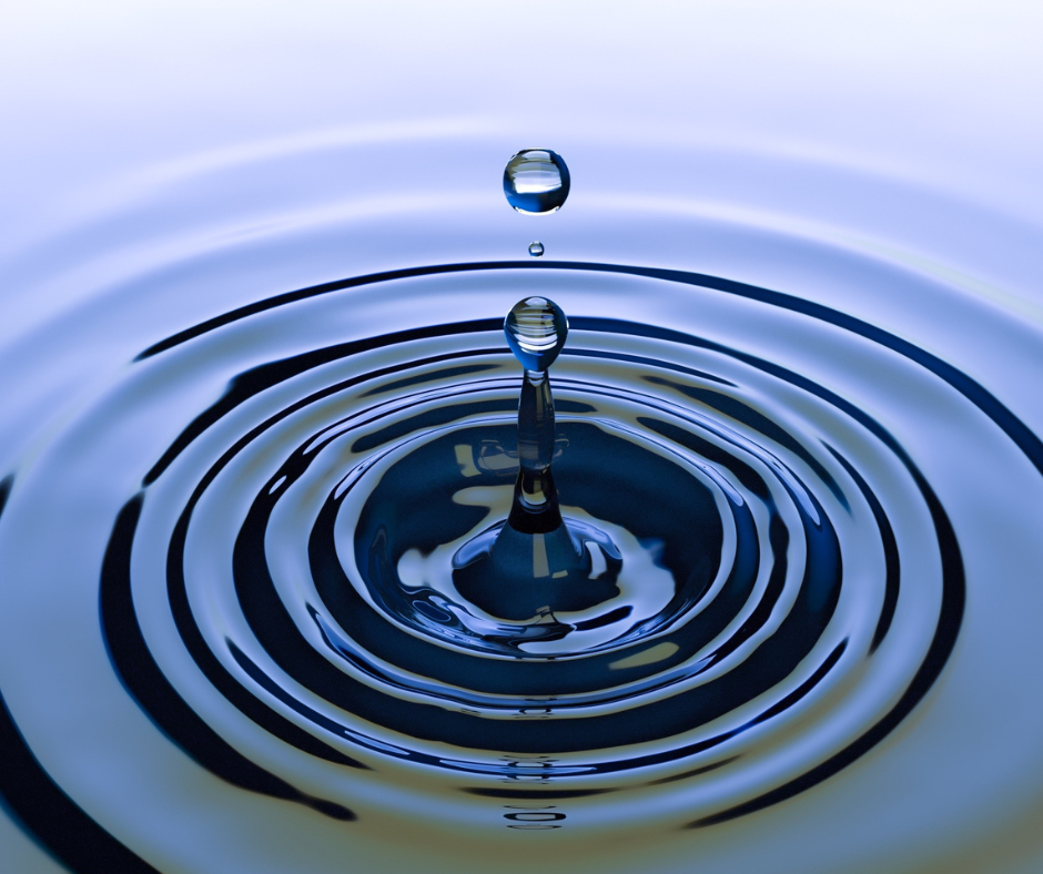 Ripple in water