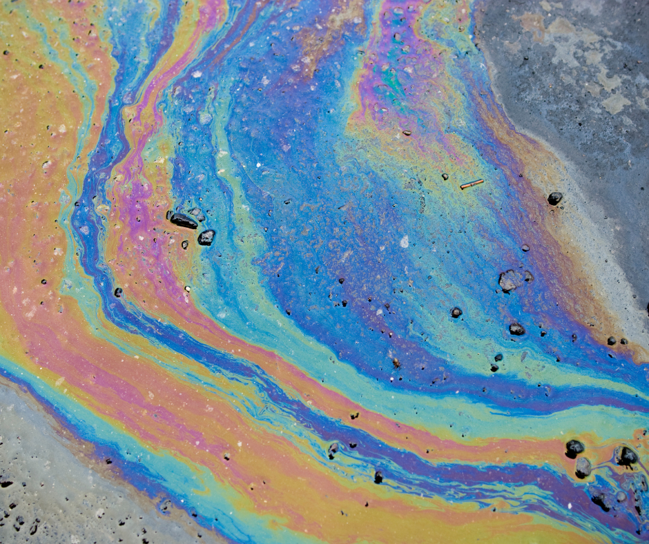 oil in water