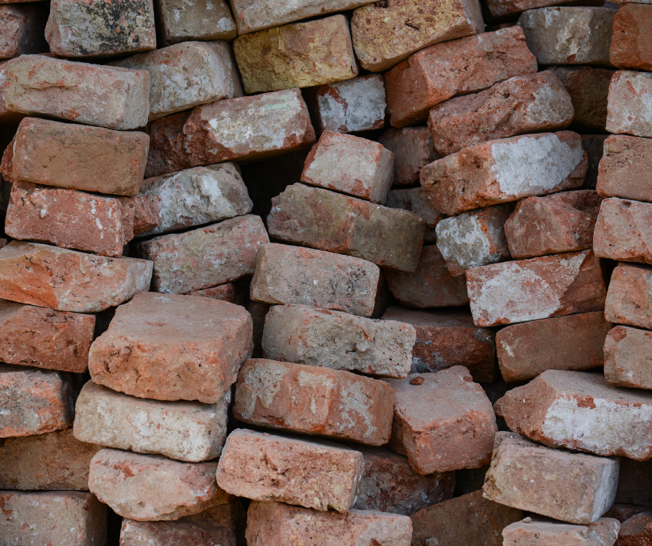 pile of bricks