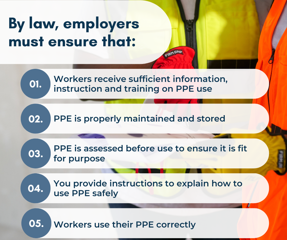 employer duties as described in text