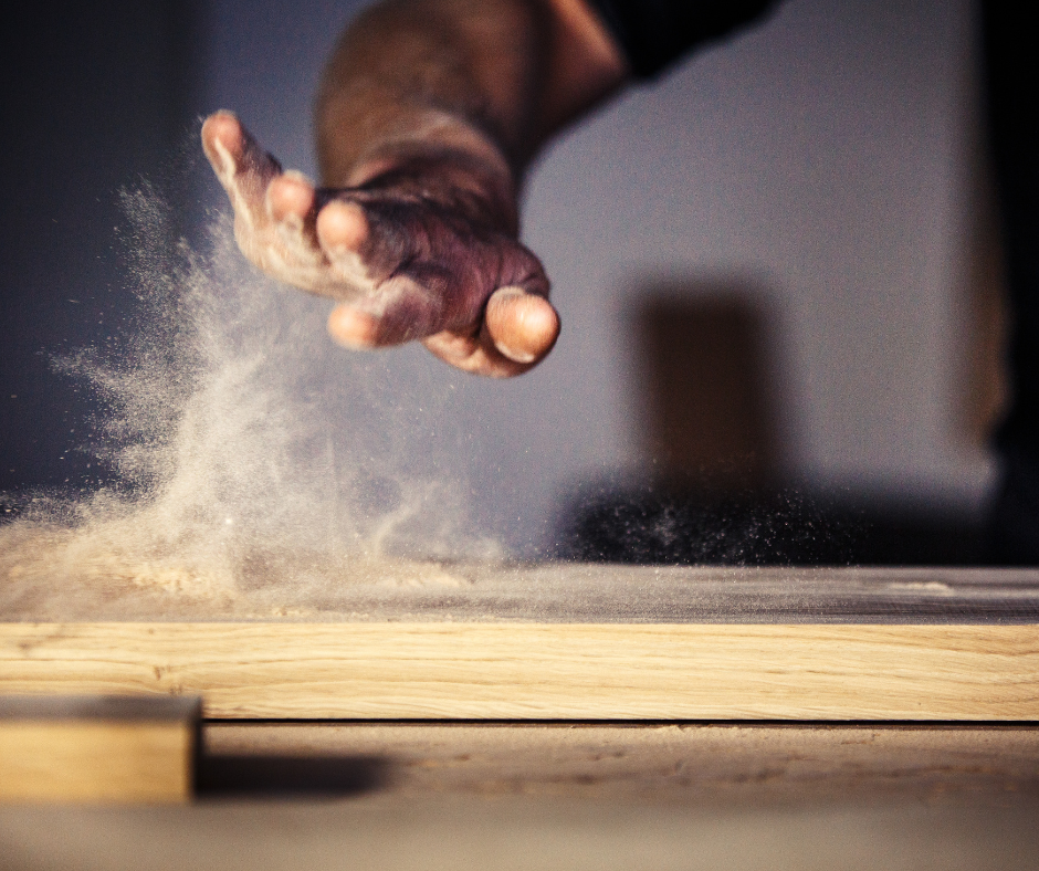 wood dust