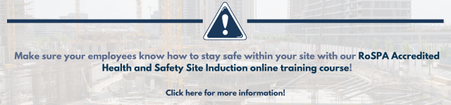 Make sure your employees know how to stay safe within your site with our RoSPA Accredited Health and Safety Site Induction online training course! Click here for more information